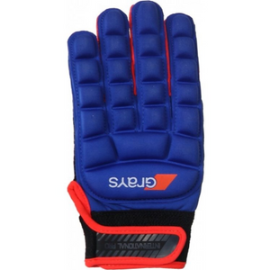 Grays International Pro Glove Neon Blue/Fluo Red Links