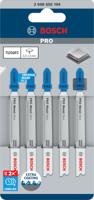 Bosch Accessoires PRO Metal thin T121GFC decoupeerzaagblad | 92 mm | 5-delig - 2608655104