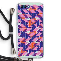 Skew Blush 3: Honor 10 Transparant Hoesje met koord