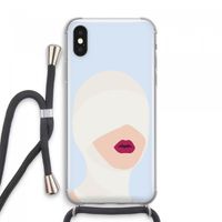 Incognito: iPhone XS Max Transparant Hoesje met koord