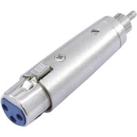 Omnitronic 30226560 XLR Adapter [1x Cinch-stekker - 1x XLR-bus 3-polig] - thumbnail