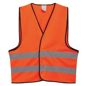 Veiligheidshesje - met Reflectie - Veiligheidsvest - Reflectievest - Veiligheidshesje - Oranje