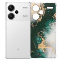 Xiaomi Redmi 13 Pro Plus Hoesje - Marmer Groen TPU Antishock Xiaomi Redmi 13 Pro Plus Hoesje - Marmer Groen TPU Antishock