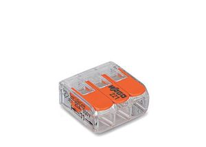 221-413  (50 Stück) - Compact connection terminal 3-wire to 4mm², 221-413