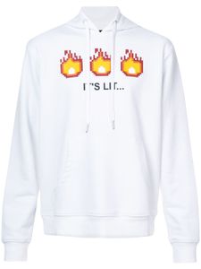 Mostly Heard Rarely Seen 8-Bit It's Lit hoodie - Blanc