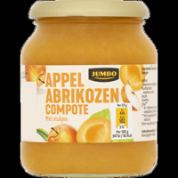Jumbo Appel Abrikozen Compote met Stukjes 360 g