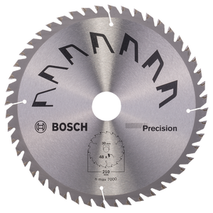 Bosch Accessoires Cirkelzaagblad Precision 210X30/25X2.5 T48 - 2609256B58
