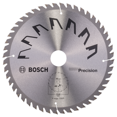 Bosch Accessoires Cirkelzaagblad Precision 210X30/25X2.5 T48 - 2609256B58