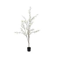 Kunstplant Prunus wit L