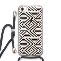 Magic pattern: iPhone 7 Transparant Hoesje met koord