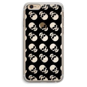 Musketon Skulls: iPhone 6 Plus / 6S Plus Transparant Hoesje