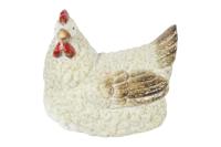 Countryfield Kip zittend 18x13,5x15,5cm