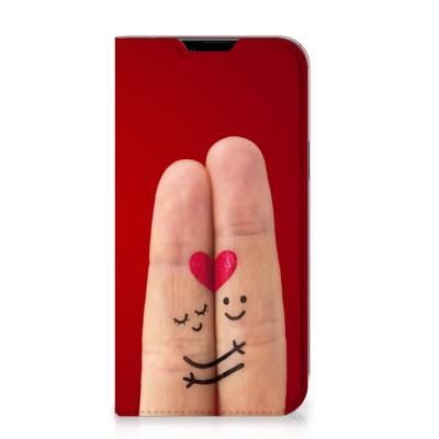 Apple iPhone 14 Plus Hippe | Standcase | Liefde - Origineel Romantisch Cadeau
