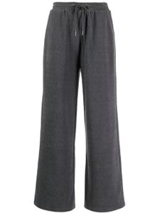 b+ab pantalon de jogging en maille chevrons - Gris