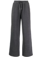 b+ab pantalon de jogging en maille chevrons - Gris