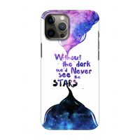 Stars quote: Volledig geprint iPhone 12 Hoesje