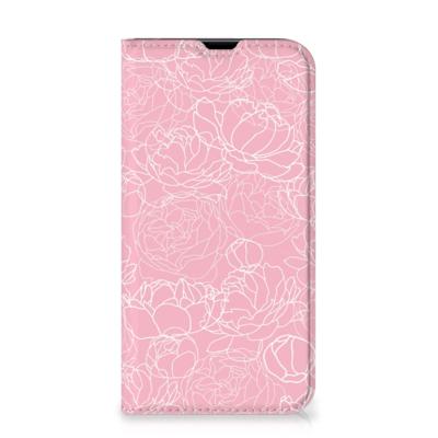 iPhone 13 Pro Smart Cover White Flowers