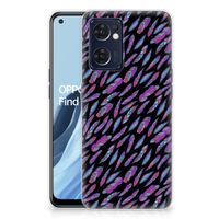 OPPO Reno 7 5G | Find X5 Lite TPU bumper Feathers Color