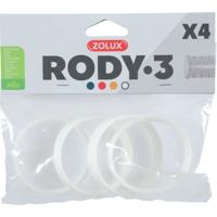 Rody3 Knaagdierkooi Connectoren - ZOLUX - Roylounge - Wit - 4 stuks