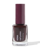 HEMA Long lasting nagellak 222 nightwatch (donkerbruin)
