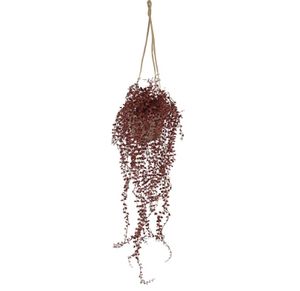 Callisia kunst hangplant 70cm UV Burgundy