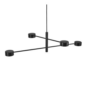 Hanglamp eettafel zwart &apos;Clyde&apos; modern MOODMAKER (3 lamp opties) 90 cm