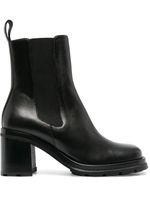 BY FAR bottines en cuir 80 mm - Noir - thumbnail