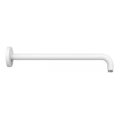 Douchearm Tres Exclusive | 40 cm | Wandmontage | Messing | Rond | Wit mat