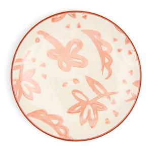 Riviera Maison - Bella Flowers Cake Plate - Rood