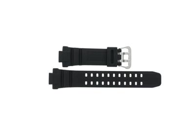 Horlogeband Casio G-1000 / G-1010 / G-1100 / G-1200 / G-1250 / G-1500 Kunststof/Plastic Zwart 26mm