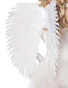 Grote witte engelen vleugels