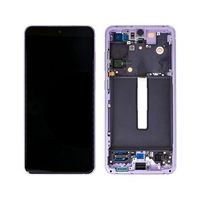 Samsung Galaxy S21 FE 5G Front Cover & LCD Display GH82-26414D - Lavendel