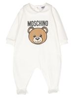 Moschino Kids pyjama à imprimé graphique - Blanc