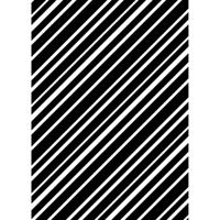 Nellie's Choice • mixed media stencil a5 lines