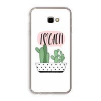 I love cacti: Samsung Galaxy J4 Plus Transparant Hoesje