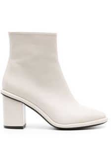 Roberto Festa Commy 70mm leather ankle boots - Tons neutres