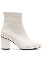 Roberto Festa Commy 70mm leather ankle boots - Tons neutres - thumbnail