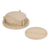 Versier je eigen houten onderzetters, 6s