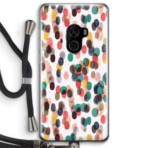 Tropical Dots: Xiaomi Mi Mix 2 Transparant Hoesje met koord
