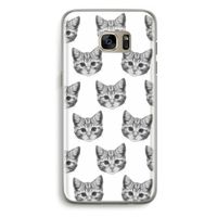 Kitten: Samsung Galaxy S7 Edge Transparant Hoesje