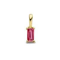 14K Geelgouden Hanger Juli Geboortesteen 9mm