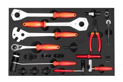 Unior Gereedschap inlay gereedschapwagen