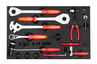 Unior Gereedschap inlay gereedschapwagen - thumbnail