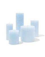 HEMA Rustieke kaarsen lichtblauw (lichtblauw) HEMA Rustieke kaarsen lichtblauw (lichtblauw)