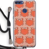 Krab: Huawei P Smart (2018) Transparant Hoesje met koord