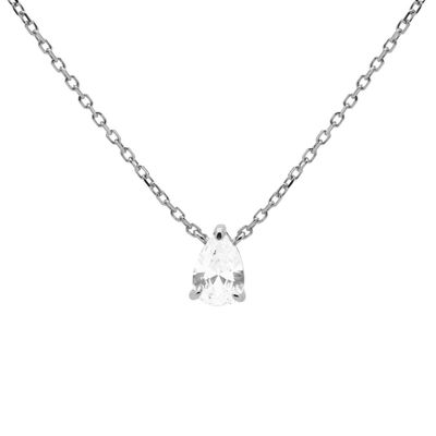 Karma Ketting Julia Crystal Zilver