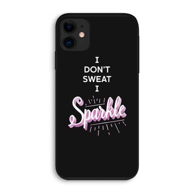 Sparkle quote: iPhone 11 Biologisch afbreekbaar hoesje
