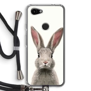 Daisy: Pixel 3a Transparant Hoesje met koord