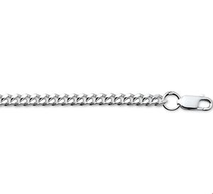 TFT Zilveren Ketting Geslepen Gourmet 3,5 mm x 50 cm