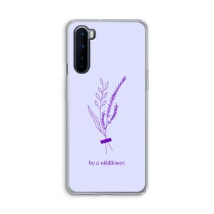 Be a wildflower: OnePlus Nord Transparant Hoesje